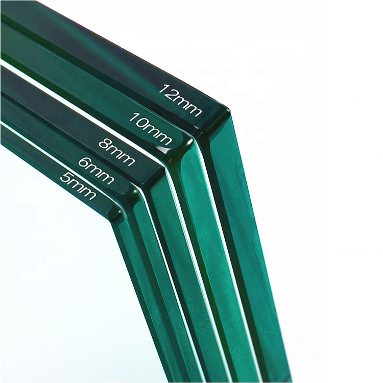 Tempered Glass Safety China Building & Industrial Glass Flat Clear 6 mm 8 mm 10 mm 12 mm Round Tempered Glass